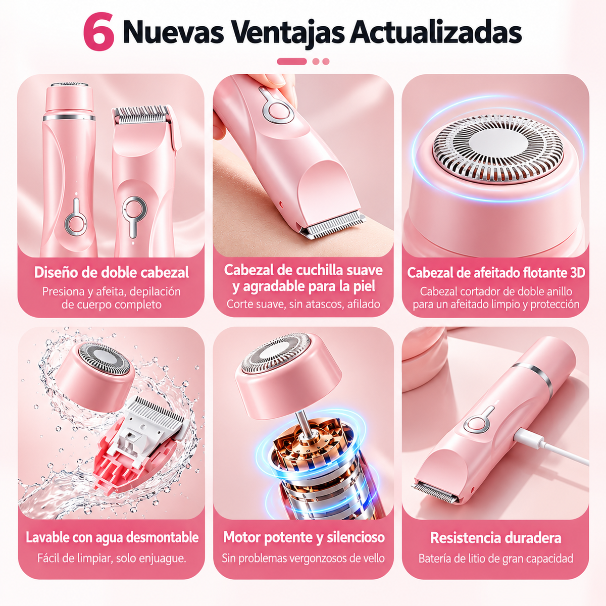 RasuraDuo - Rostro y cuerpo en una sola rasuradora