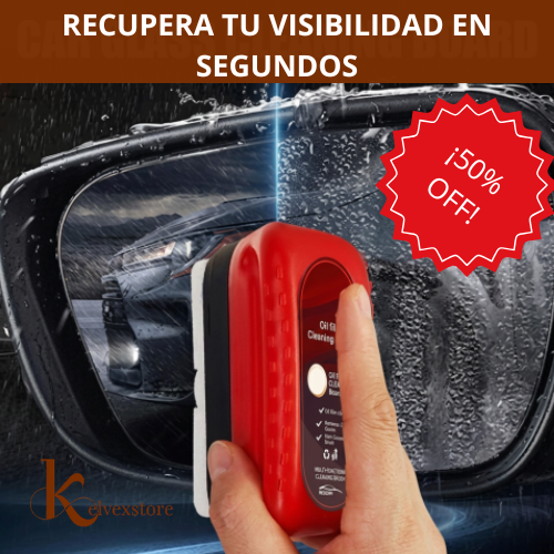 Vidrio ClaroPro - Cepillo Anti Lluvia