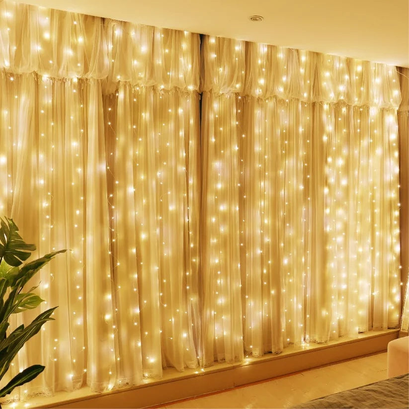 Cascada Nova - 6 m² de luz navideña en minutos
