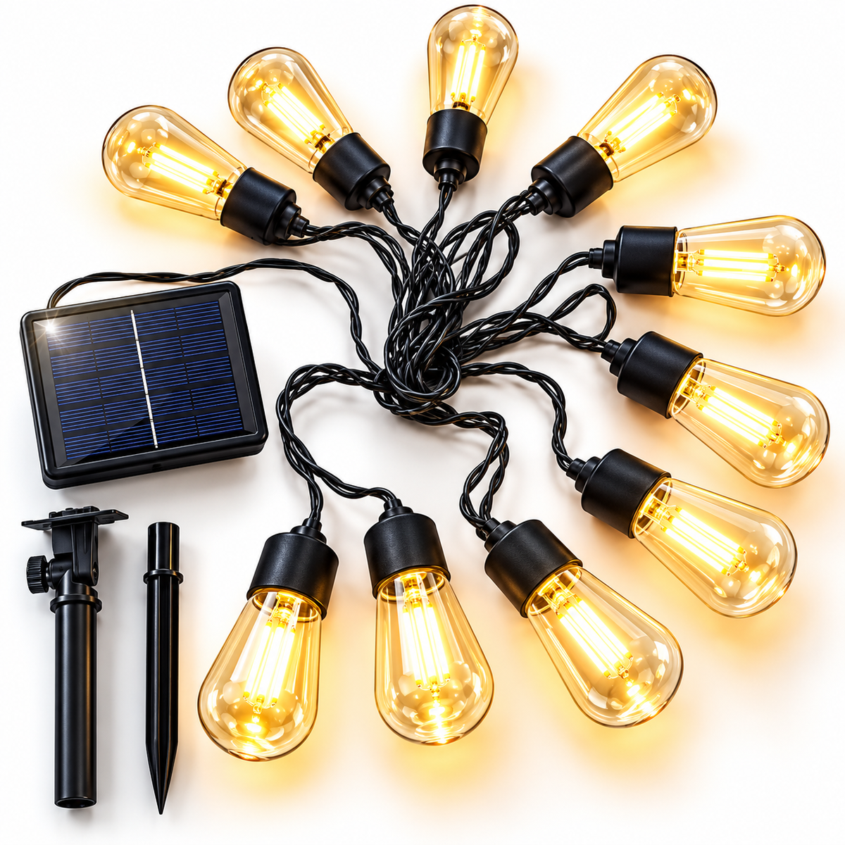 Ámbar Solar - 10 metros de luz para tu terraza