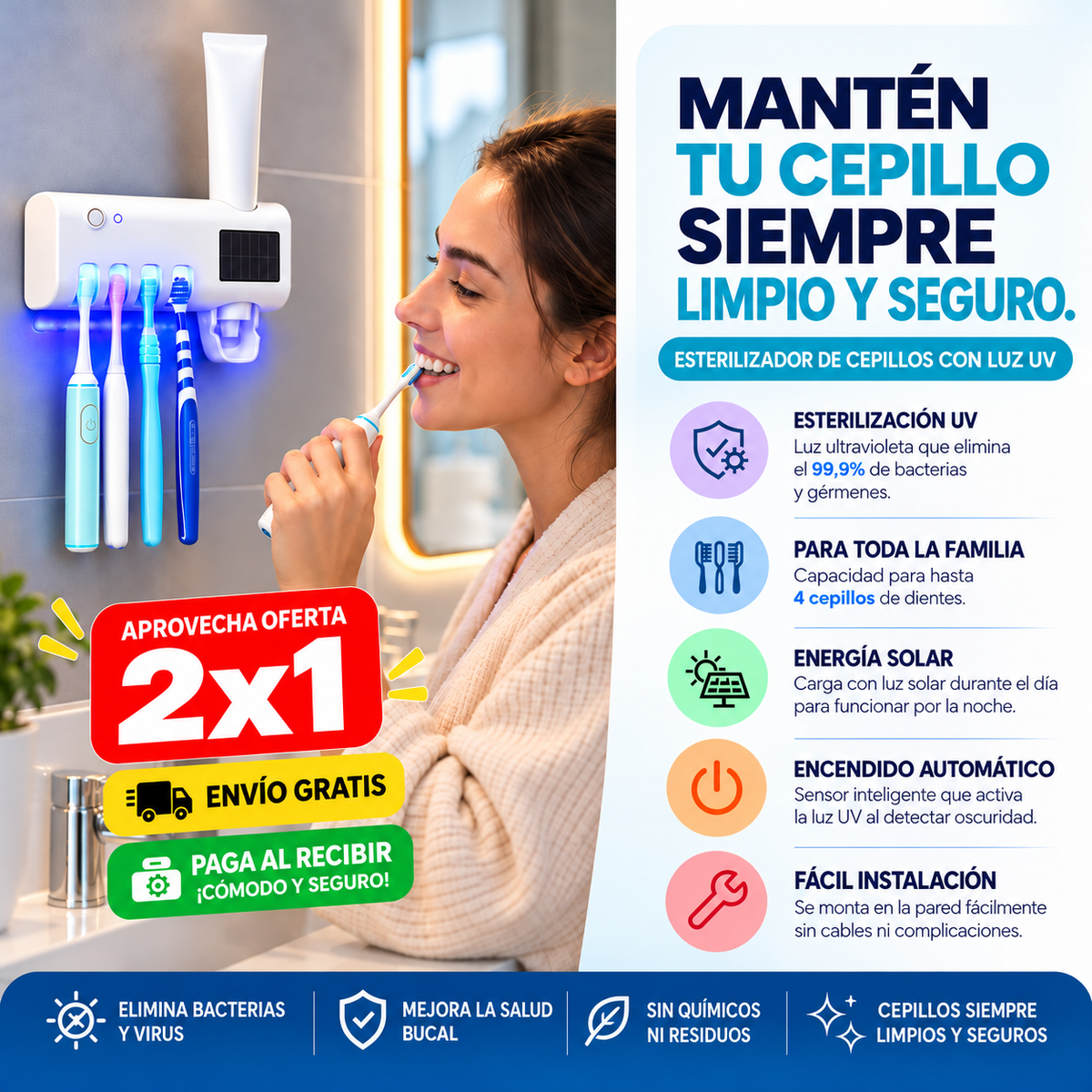 Dispensador Pasta Dental